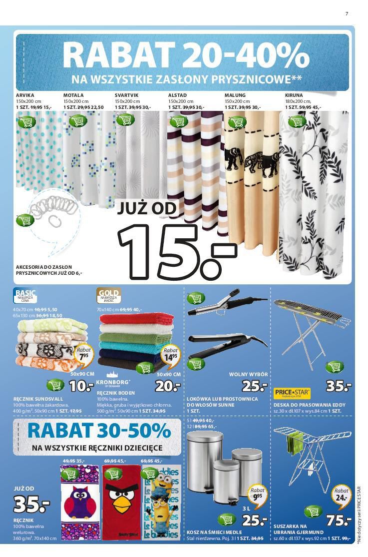 Gazetka promocyjna Jysk str. 7