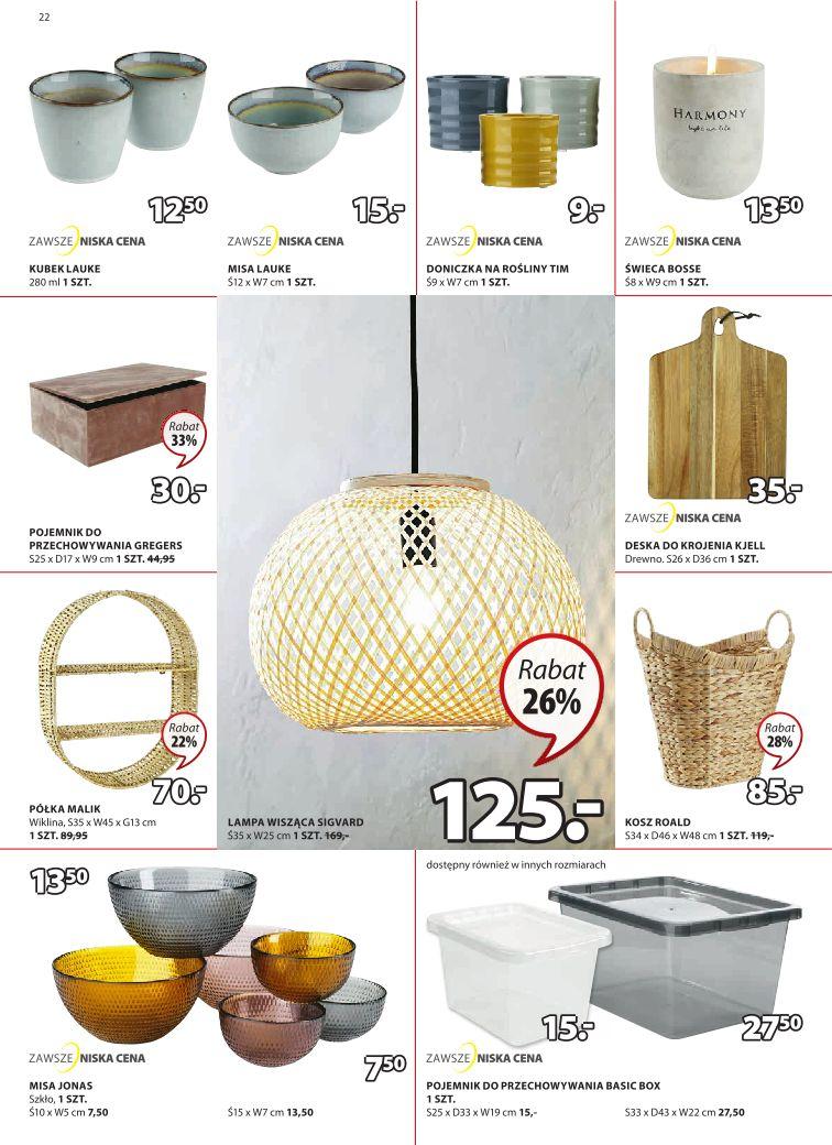 Gazetka promocyjna Jysk str. 22