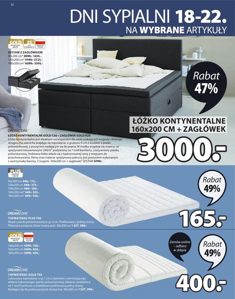 Gazetka promocyjna Jysk str. 22