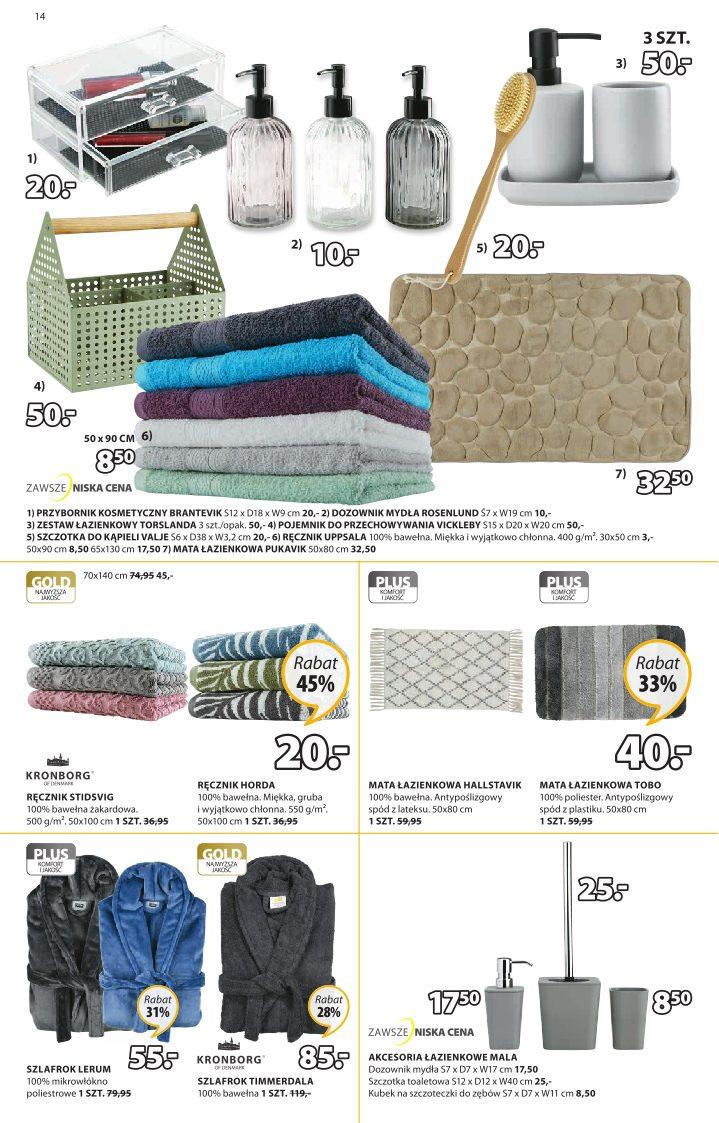 Gazetka promocyjna Jysk str. 14