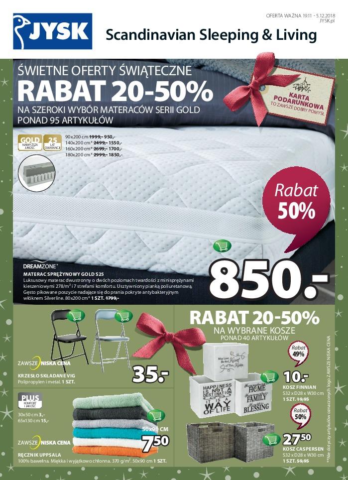 Gazetka promocyjna Jysk str. 1