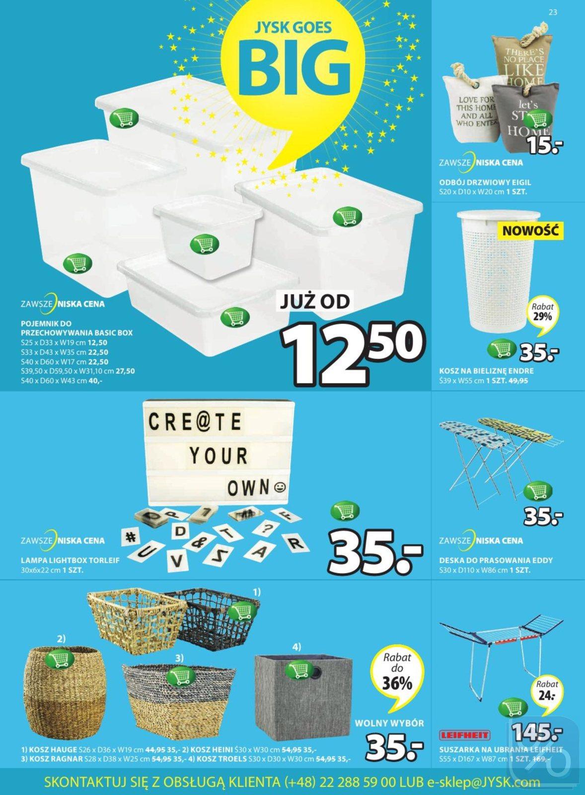 Gazetka promocyjna Jysk str. 23