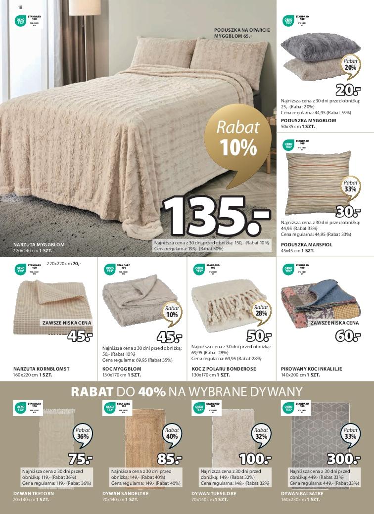 Gazetka promocyjna Jysk str. 18