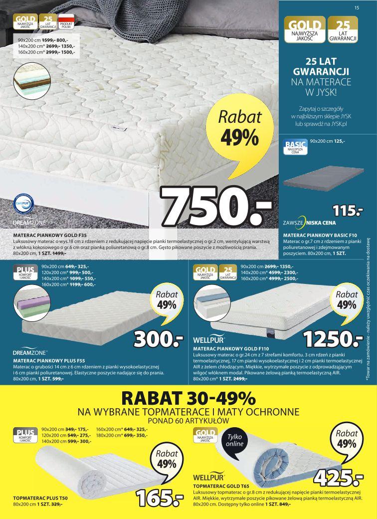 Gazetka promocyjna Jysk str. 15