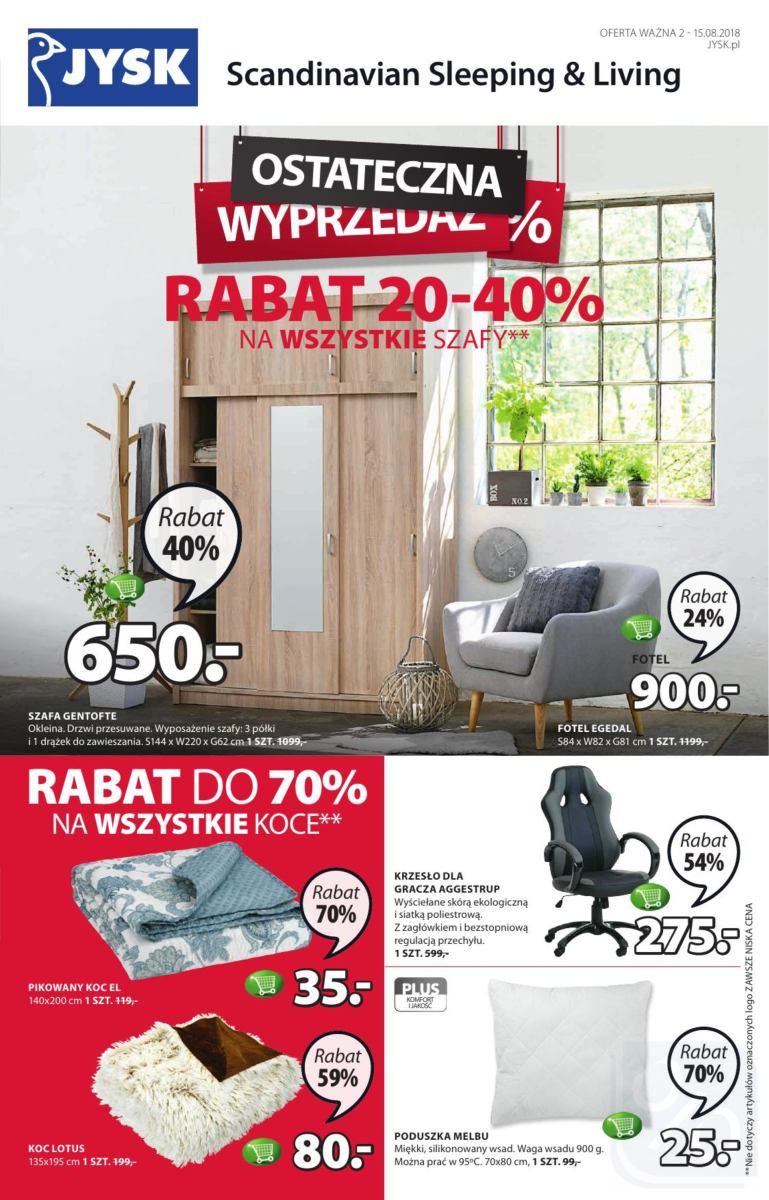 Gazetka promocyjna Jysk str. 1