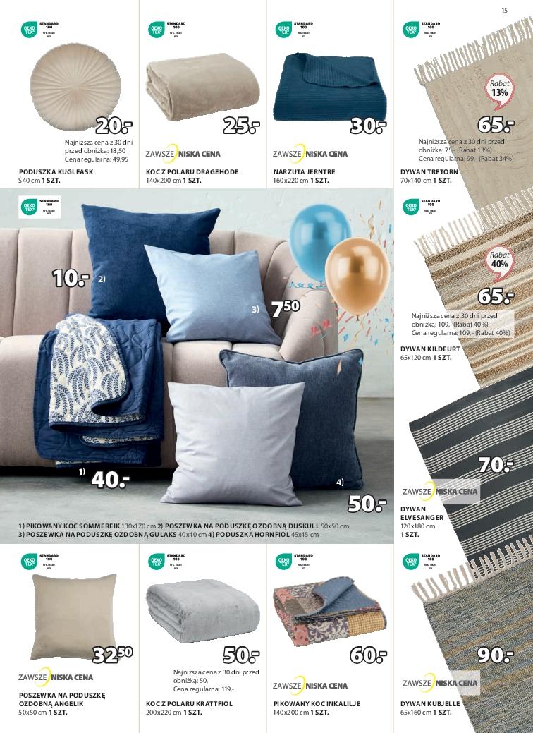 Gazetka promocyjna Jysk str. 15