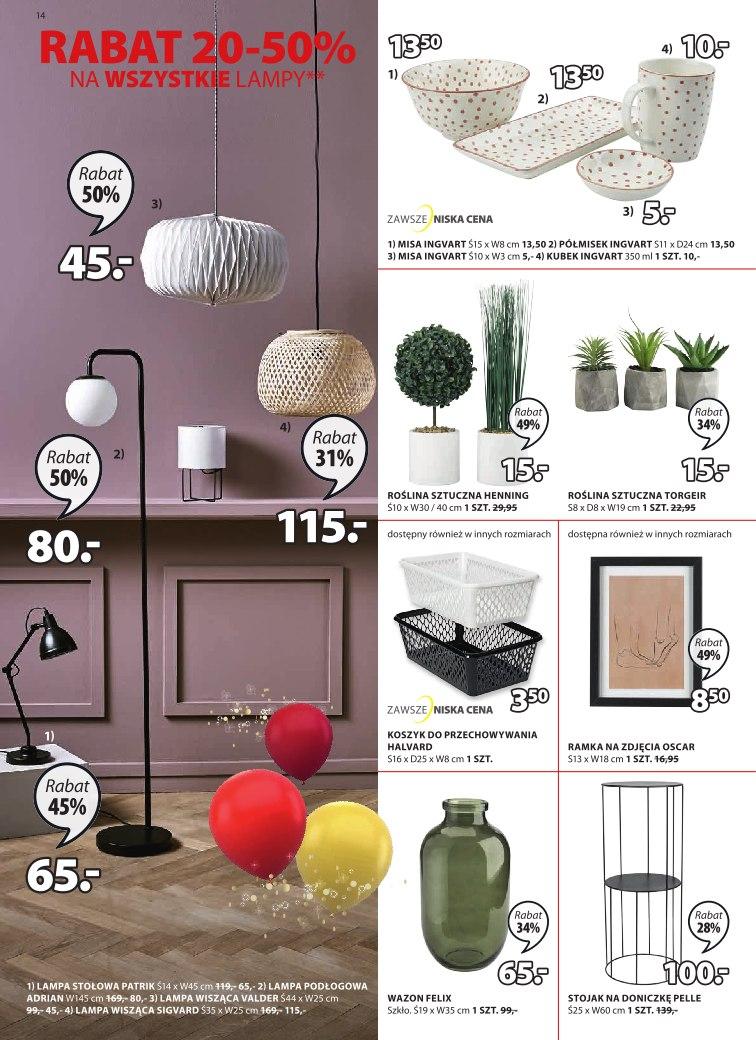 Gazetka promocyjna Jysk str. 14