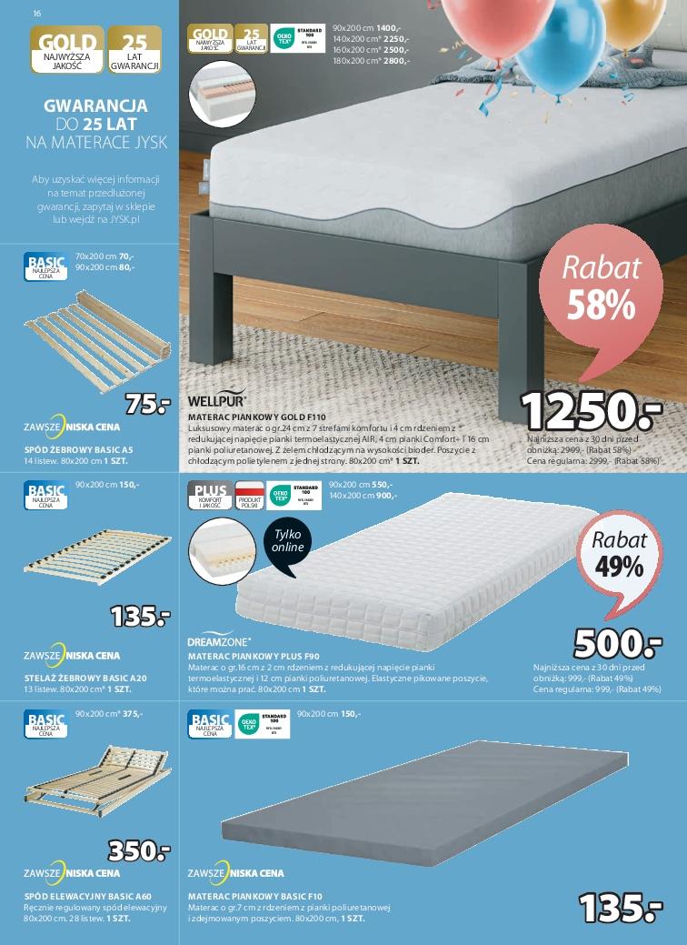 Gazetka promocyjna Jysk str. 16