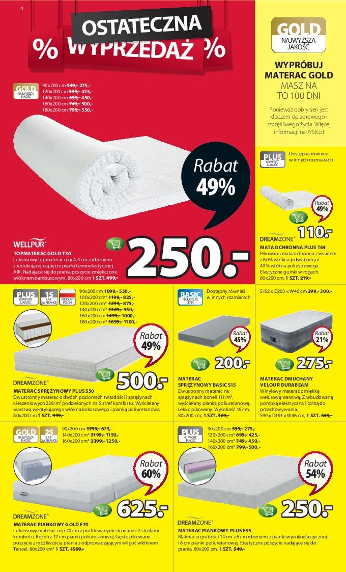 Gazetka promocyjna Jysk str. 4