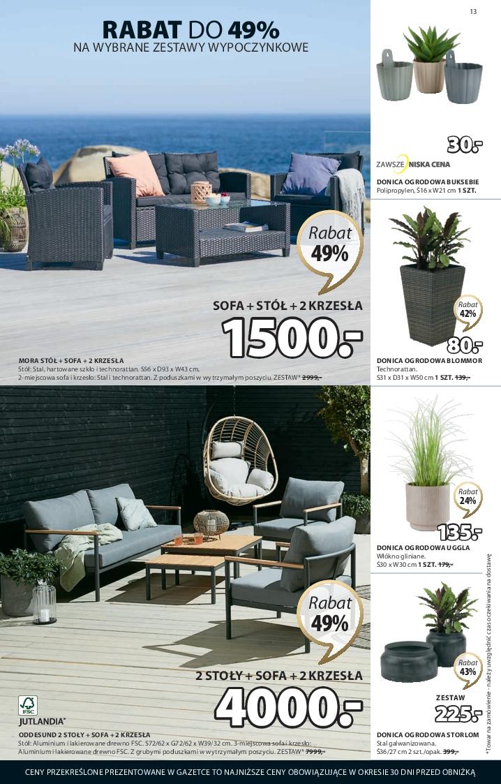 Gazetka promocyjna Jysk str. 13