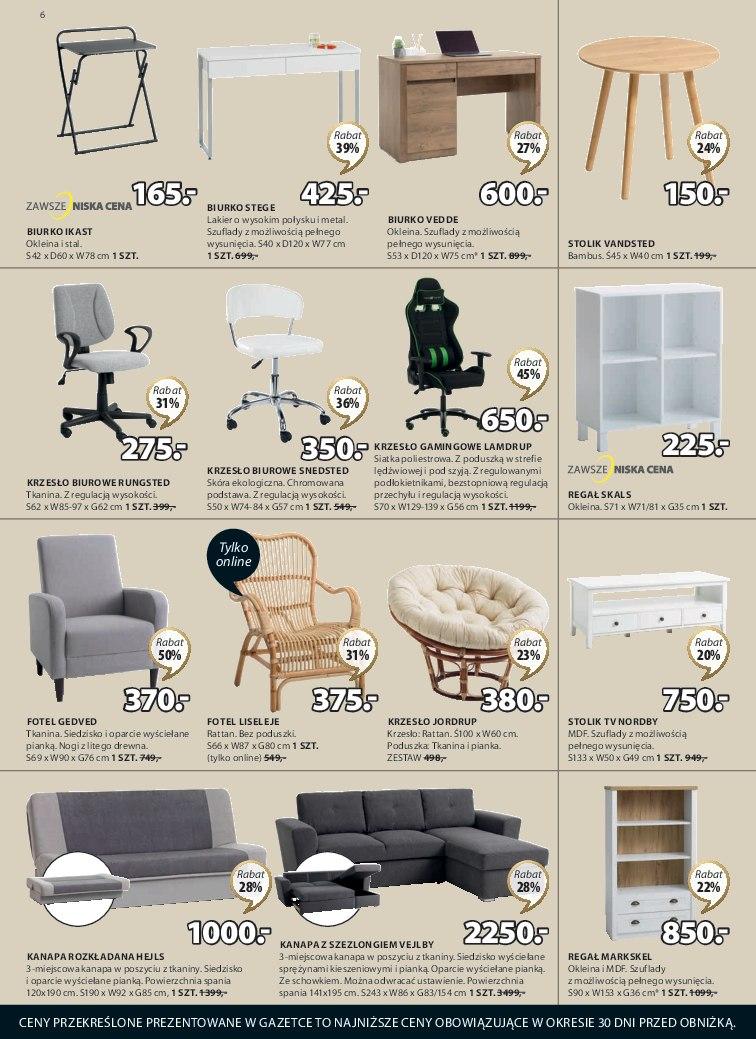 Gazetka promocyjna Jysk str. 6