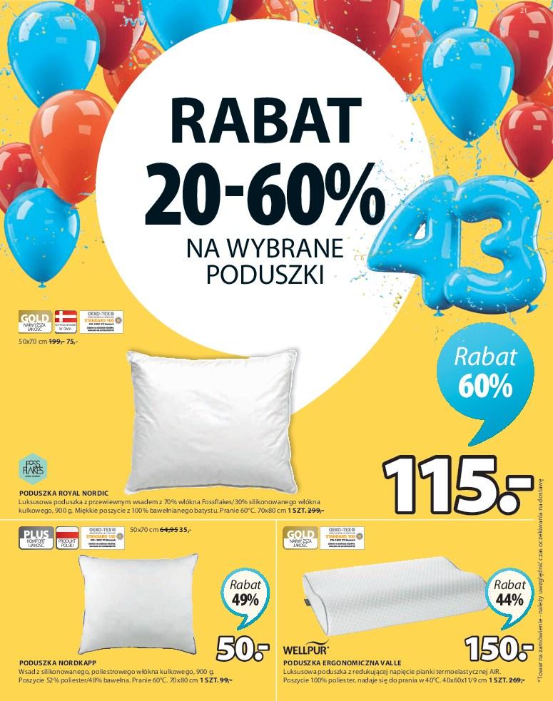 Gazetka promocyjna Jysk str. 21