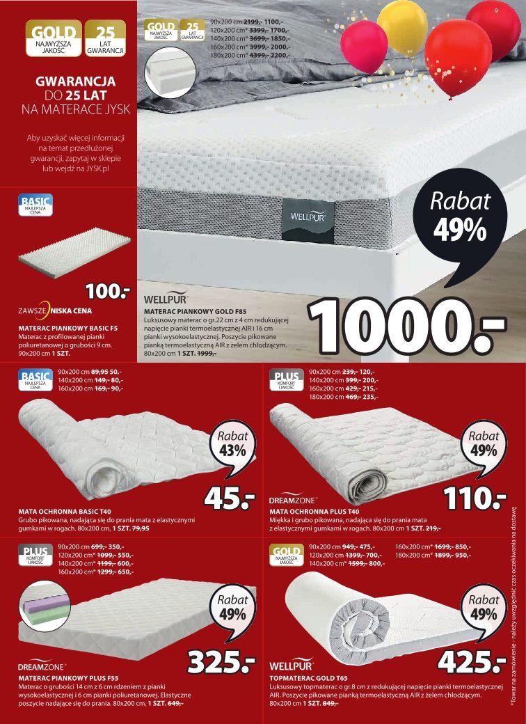 Gazetka promocyjna Jysk str. 9