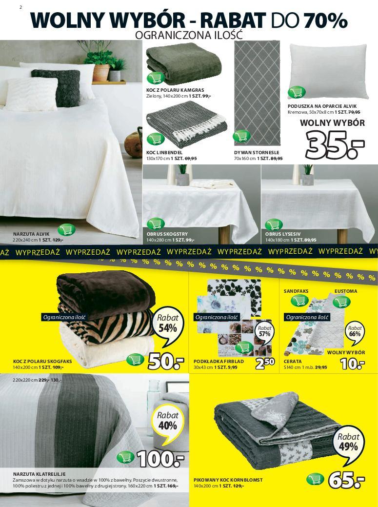 Gazetka promocyjna Jysk str. 2
