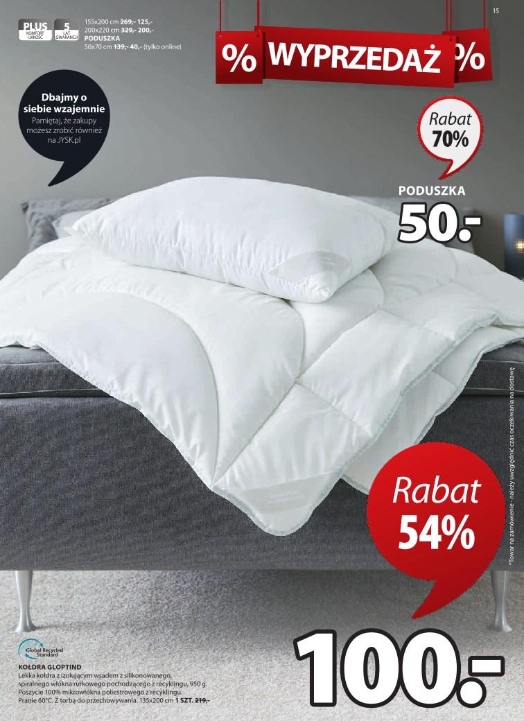 Gazetka promocyjna Jysk str. 15