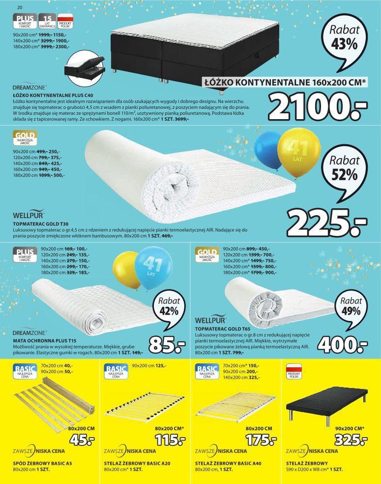 Gazetka promocyjna Jysk str. 20