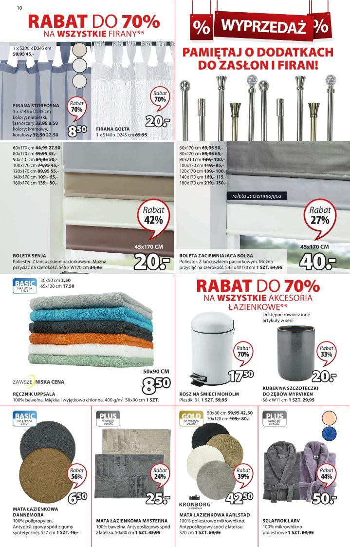 Gazetka promocyjna Jysk str. 10