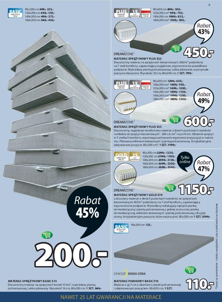 Gazetka promocyjna Jysk str. 9