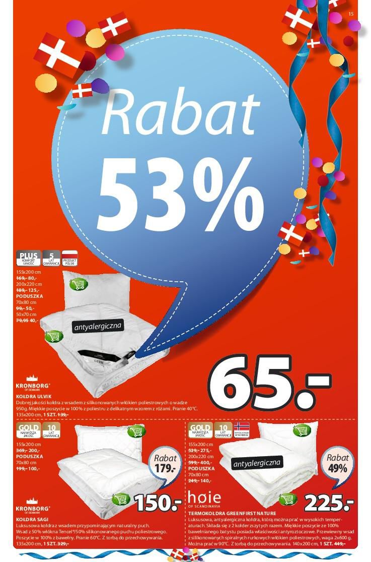 Gazetka promocyjna Jysk str. 15