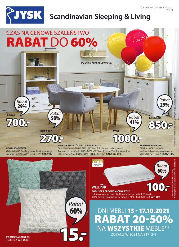 Gazetka promocyjna Jysk str. 1