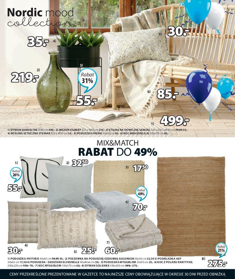 Gazetka promocyjna Jysk str. 21