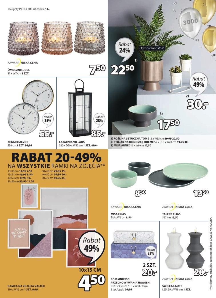 Gazetka promocyjna Jysk str. 21