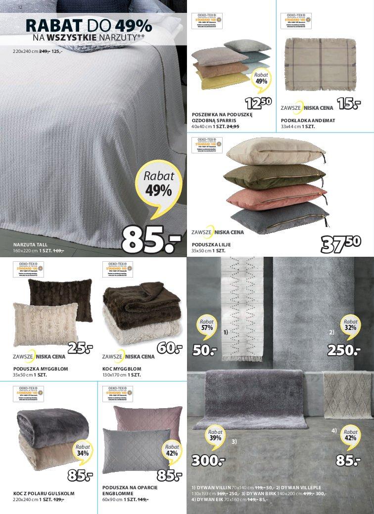 Gazetka promocyjna Jysk str. 12