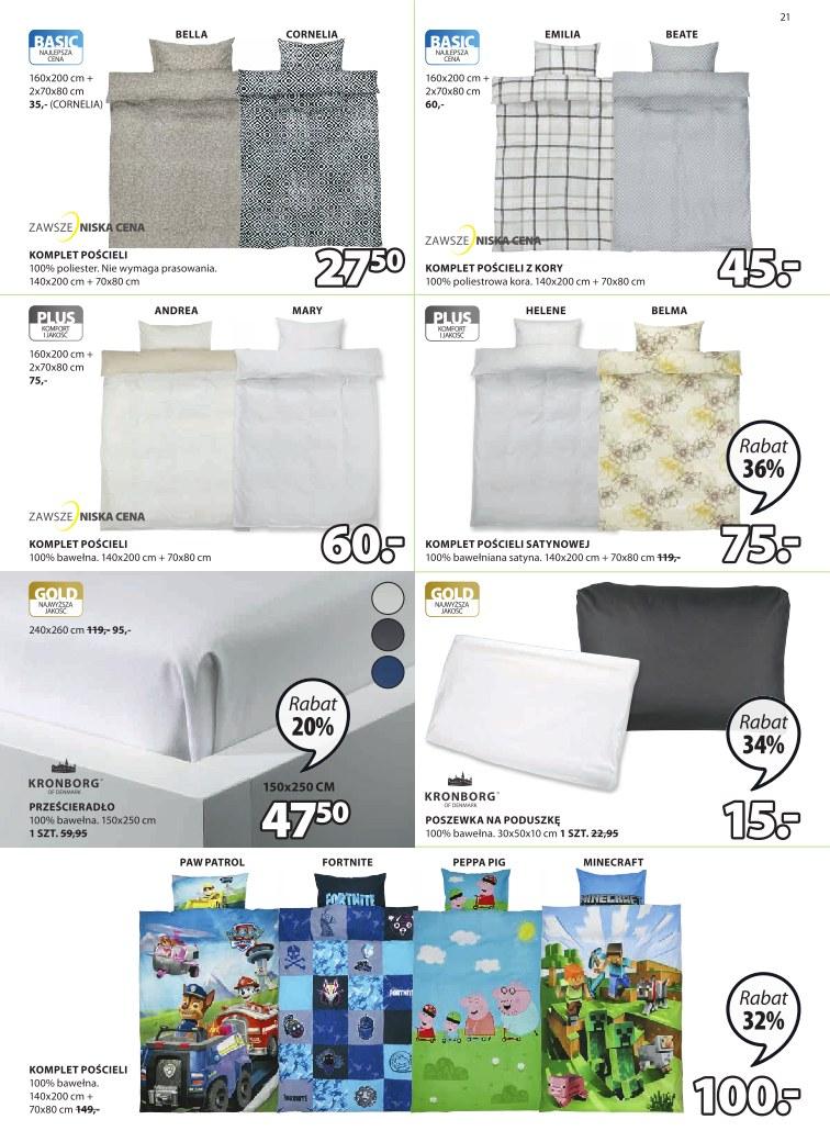 Gazetka promocyjna Jysk str. 21