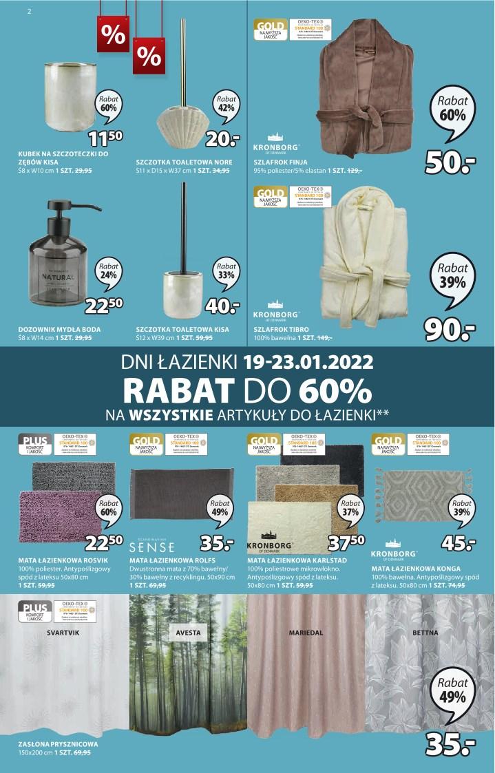 Gazetka promocyjna Jysk str. 2