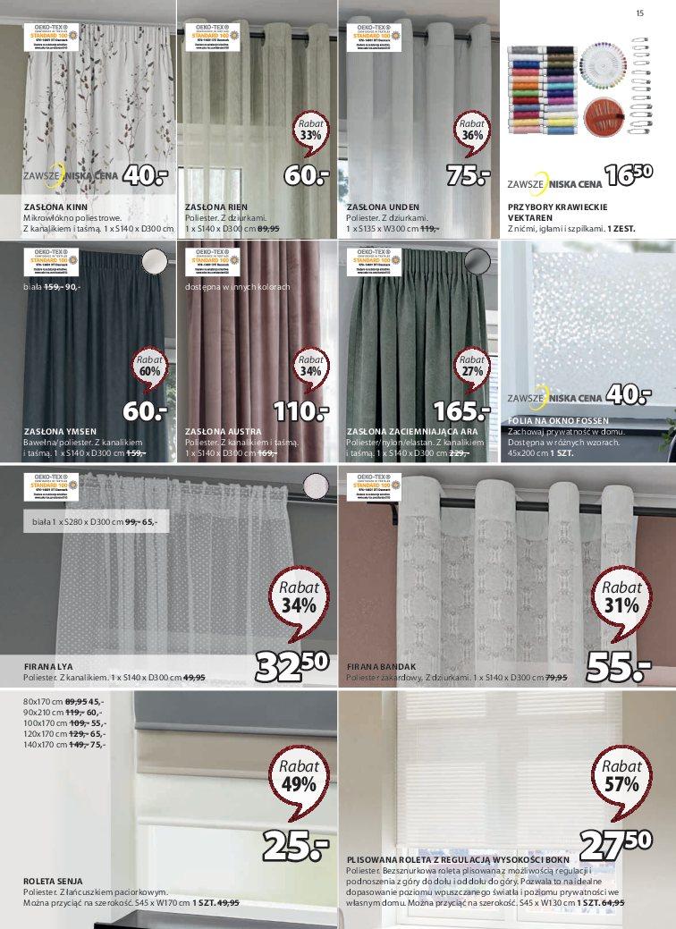 Gazetka promocyjna Jysk str. 15