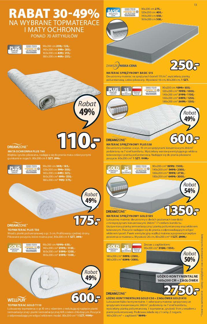 Gazetka promocyjna Jysk str. 13