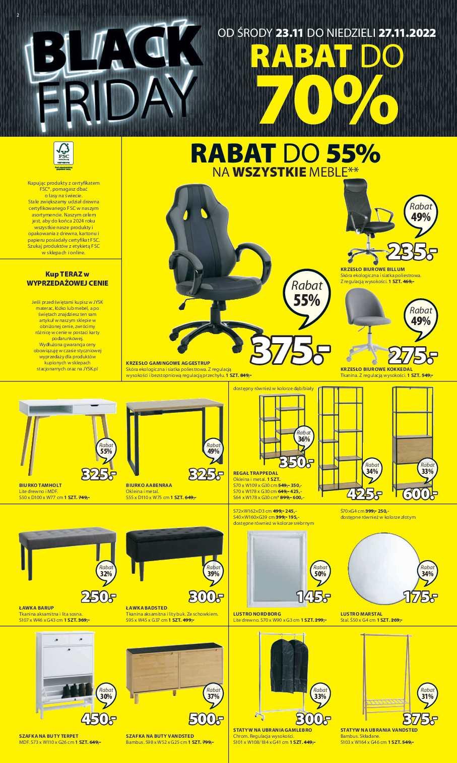 Gazetka promocyjna Jysk str. 2