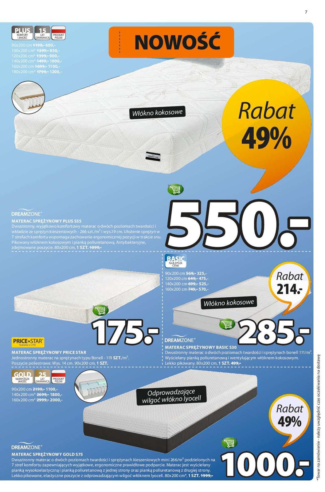 Gazetka promocyjna Jysk str. 7