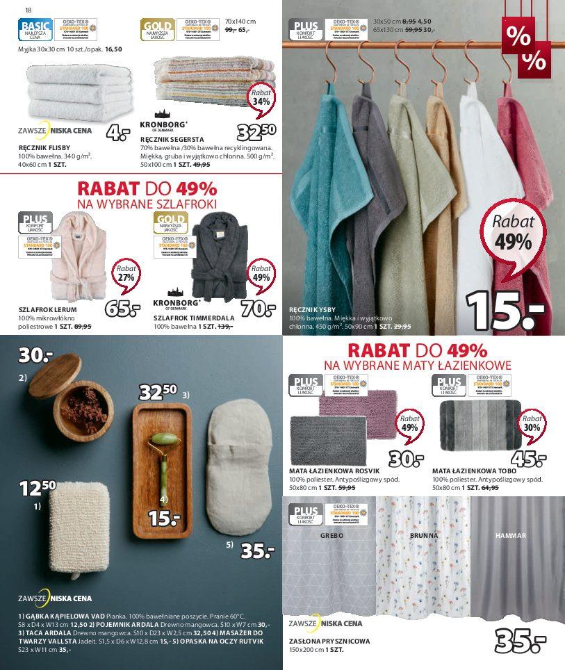 Gazetka promocyjna Jysk str. 18