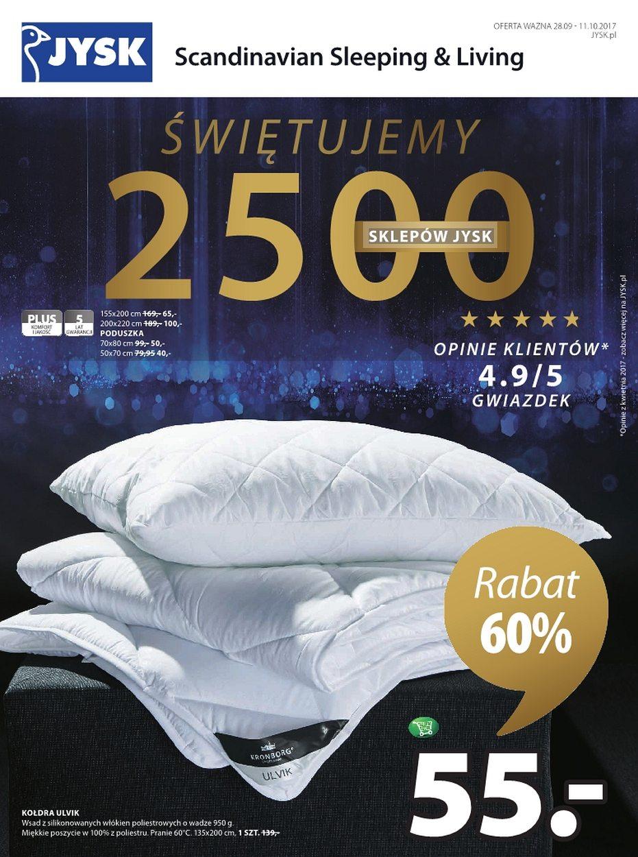 Gazetka promocyjna Jysk str. 1