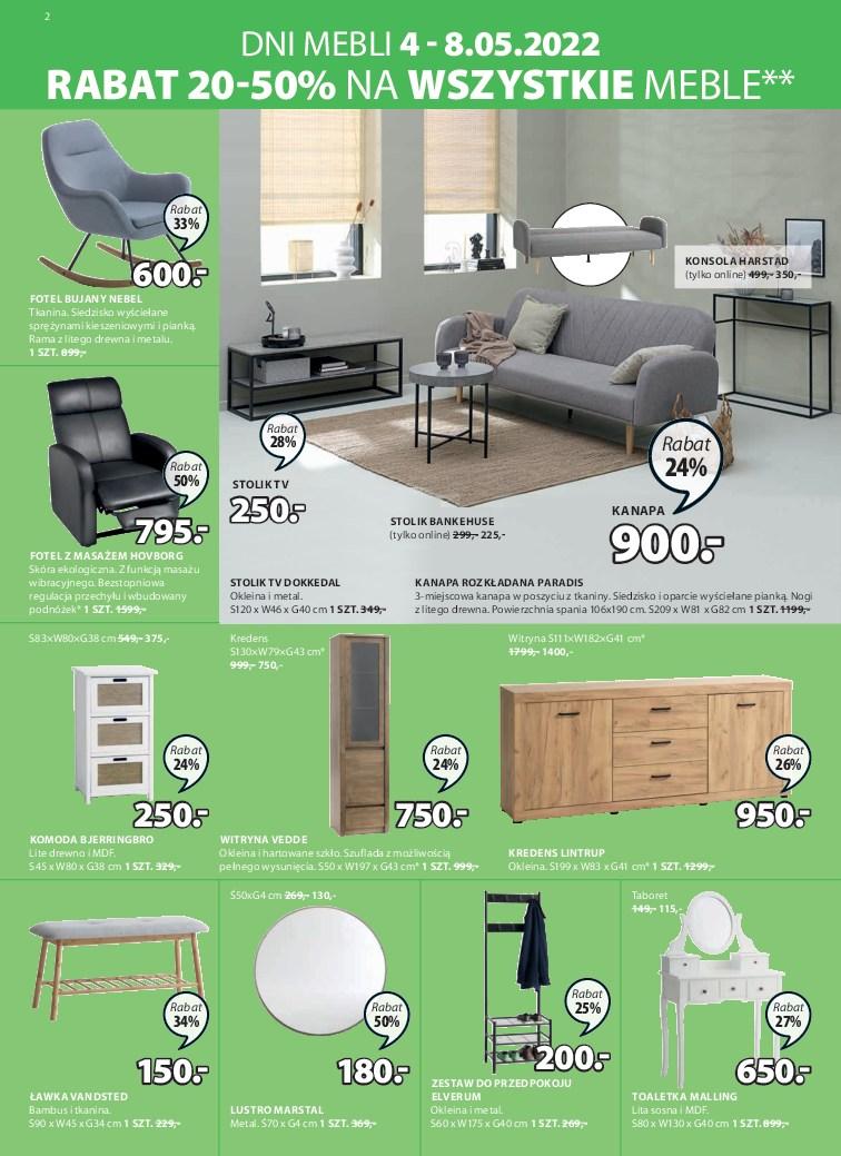 Gazetka promocyjna Jysk str. 2