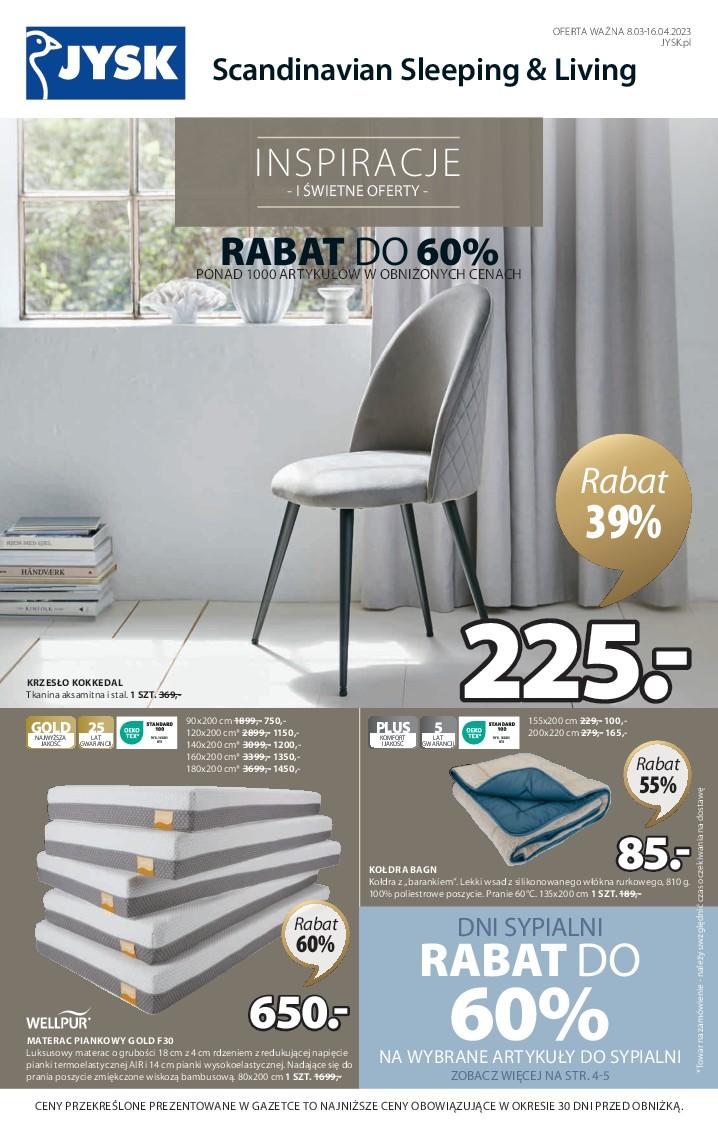 Gazetka promocyjna Jysk str. 1