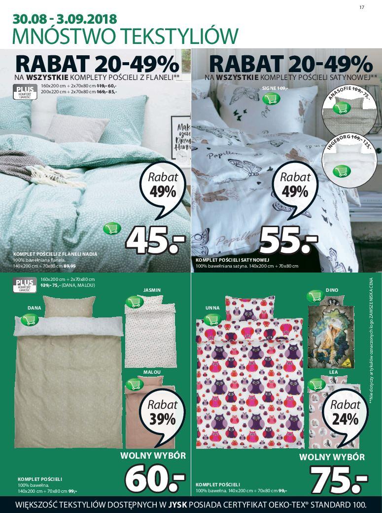 Gazetka promocyjna Jysk str. 17