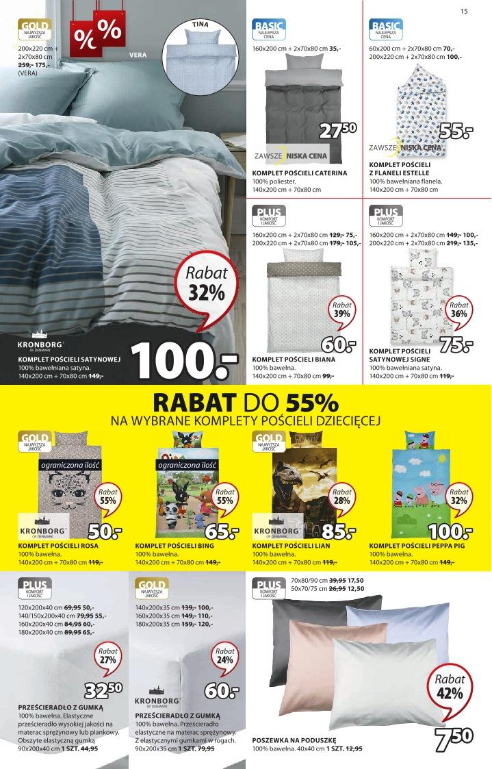 Gazetka promocyjna Jysk str. 15