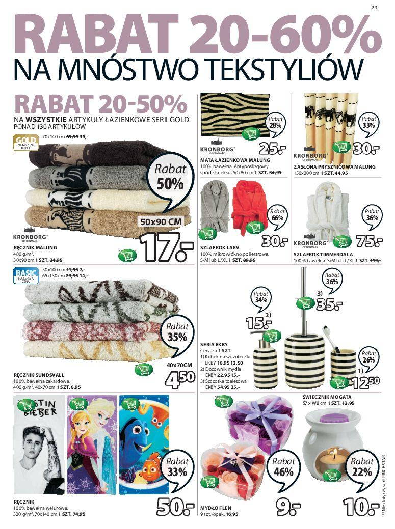 Gazetka promocyjna Jysk str. 23