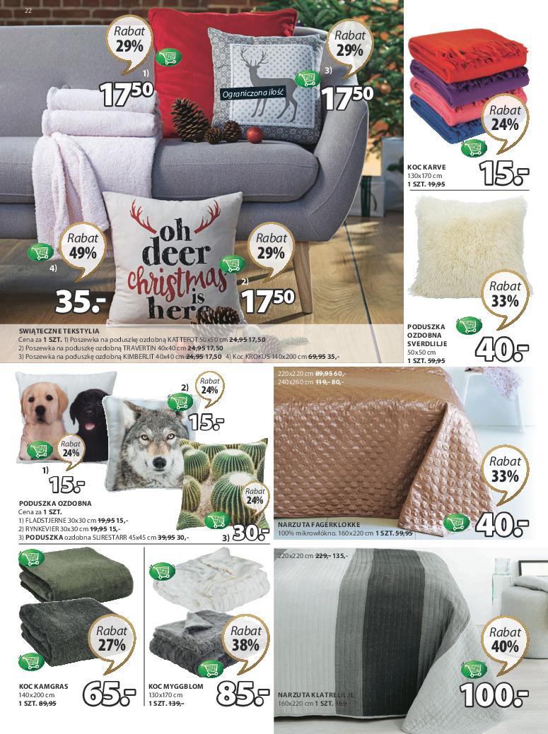 Gazetka promocyjna Jysk str. 22