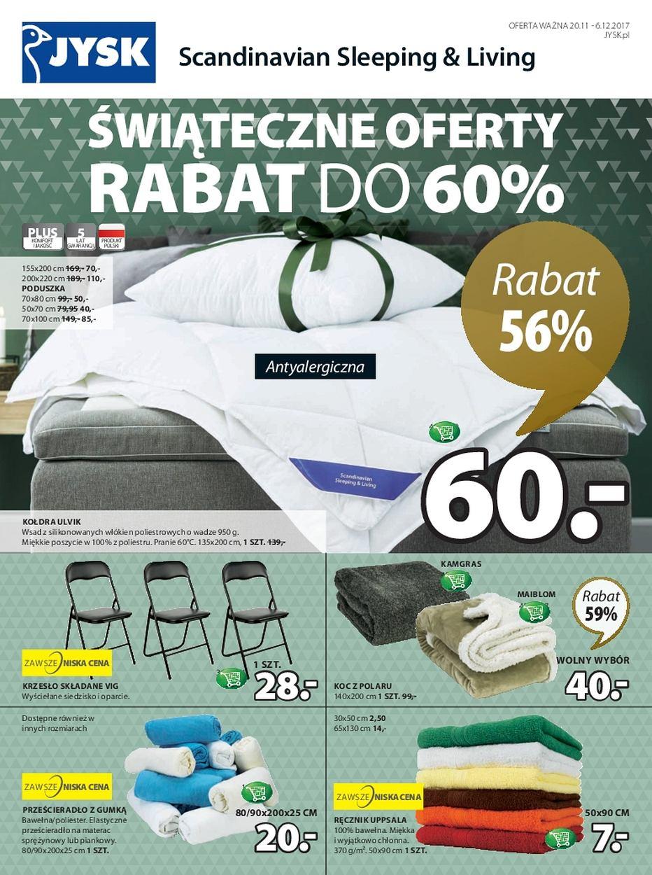 Gazetka promocyjna Jysk str. 1