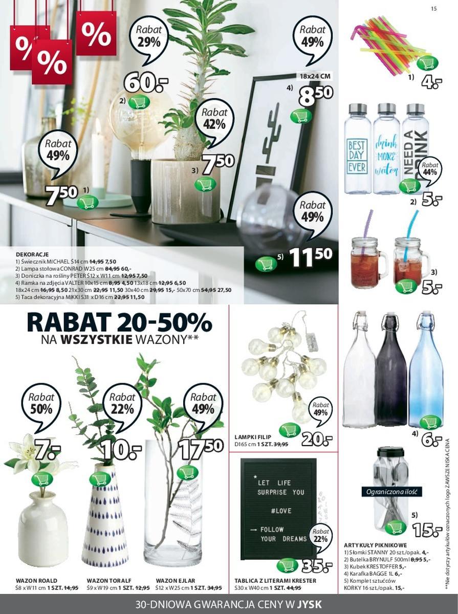 Gazetka promocyjna Jysk str. 15