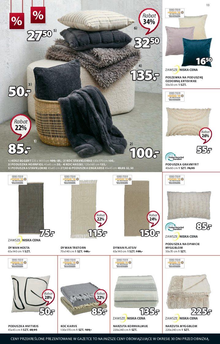 Gazetka promocyjna Jysk str. 13