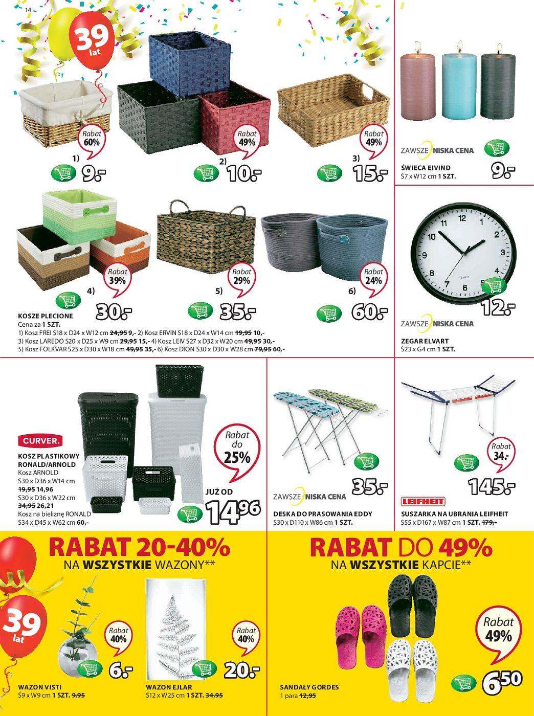 Gazetka promocyjna Jysk str. 14