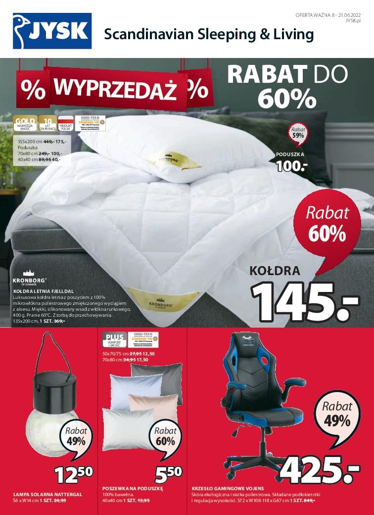 Gazetka promocyjna Jysk str. 1
