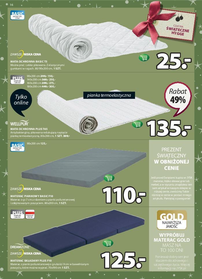 Gazetka promocyjna Jysk str. 16