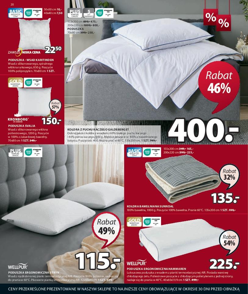 Gazetka promocyjna Jysk str. 20