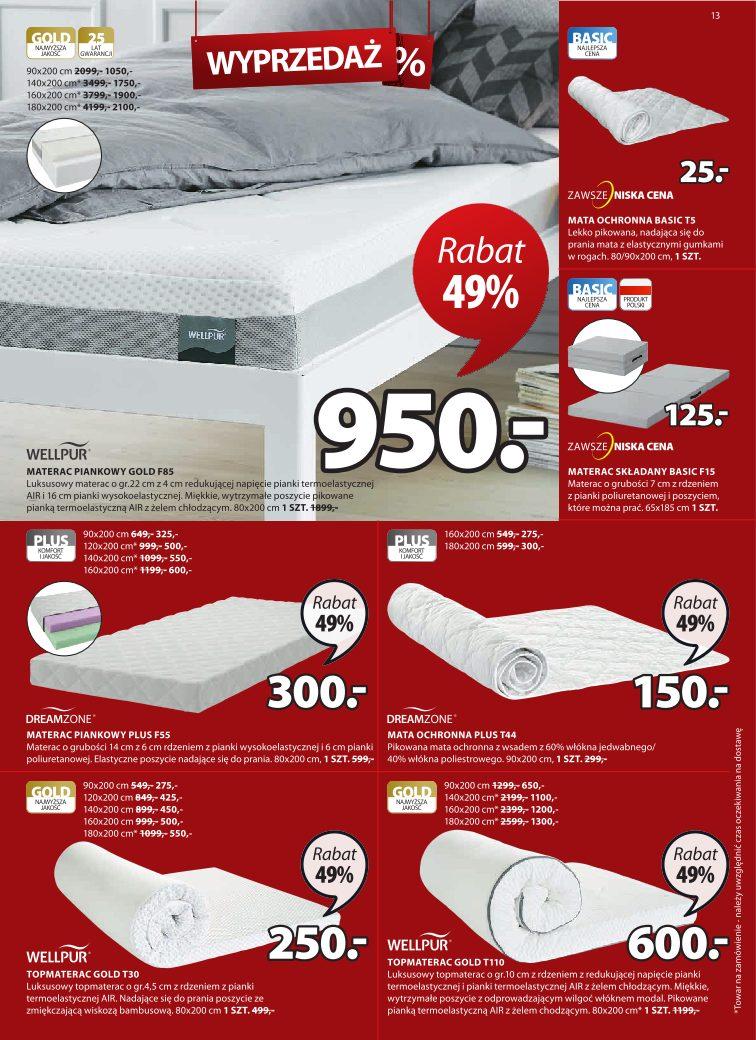 Gazetka promocyjna Jysk str. 13