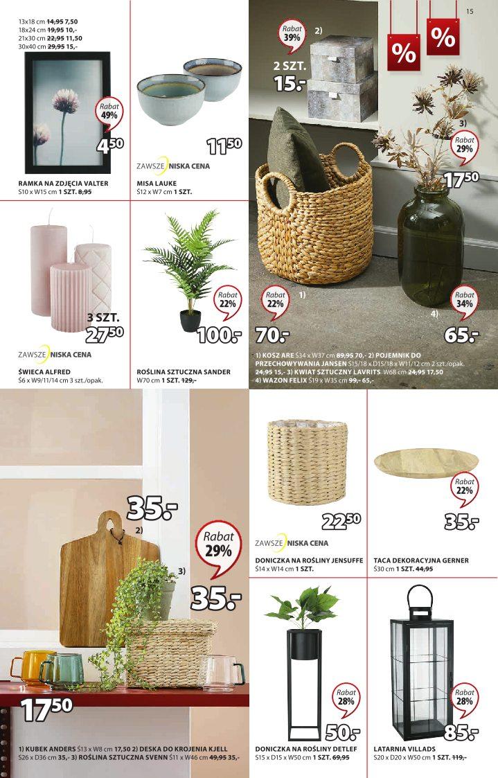 Gazetka promocyjna Jysk str. 15